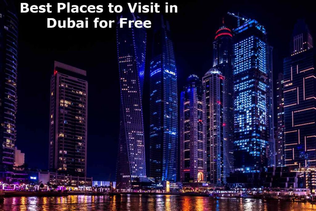 Discover Dubai's mesmerizing skyline at night—the perfect free view of Dubai 's allure