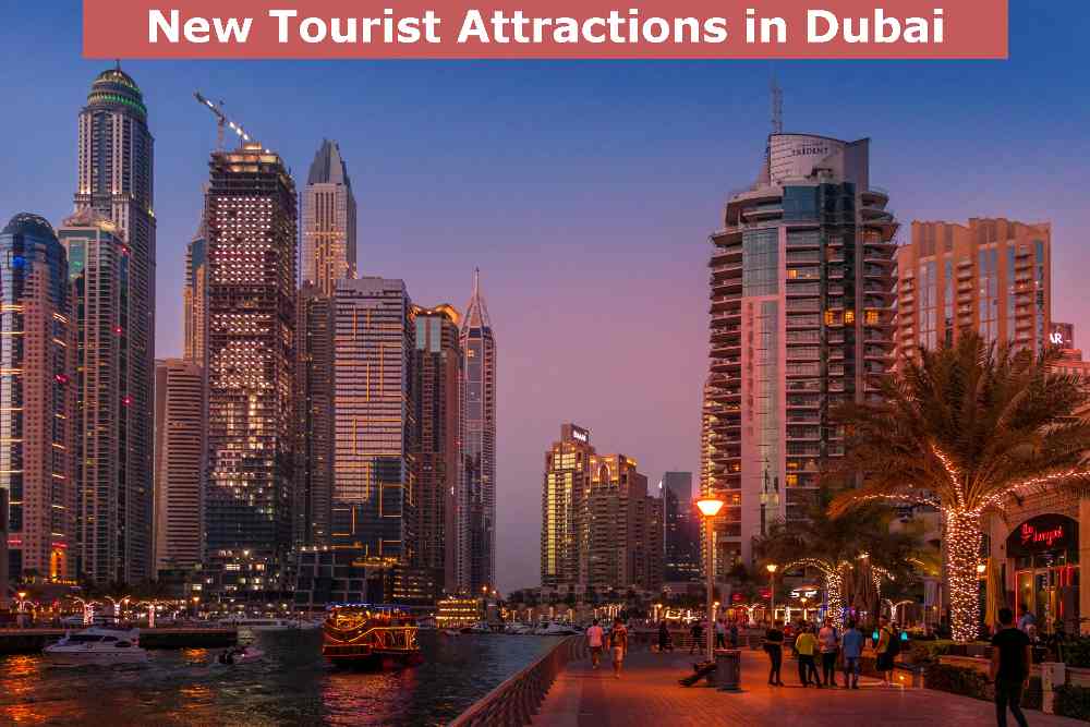 Tourists in Dubai love the city's nighttime charm and attractions.