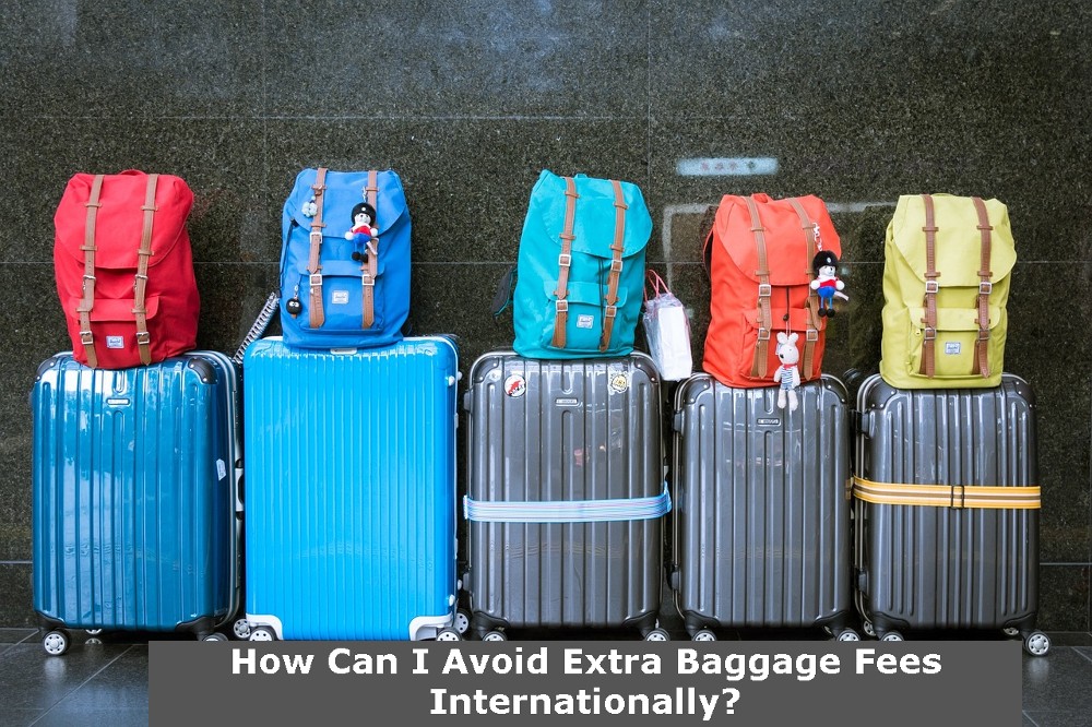 the picture depicts the lots of luggage bags showing How Can I Avoid Extra Baggage Fees Internationally? 